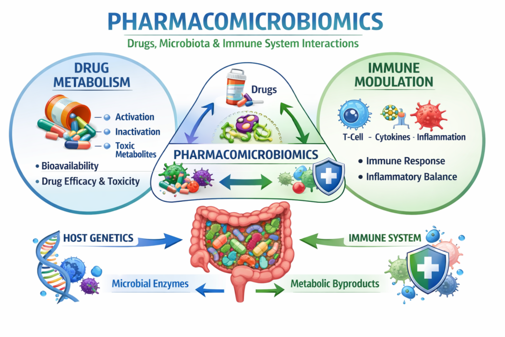 pharmacomicrobiomics